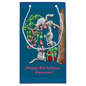 Australisch kerstcadeau klein cadeauzakje (Achterkant)