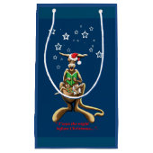 Australisch kerstcadeau klein cadeauzakje (Voorkant)