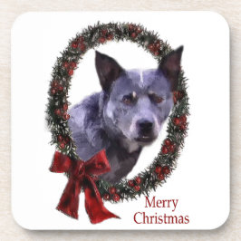 Australisch kerstfeest bij katten drankjes onderzetter