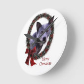 Australisch kerstfeest bij katten ronde klok (Hoek)