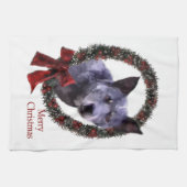 Australisch kerstfeest bij katten theedoek (Horizontaal)