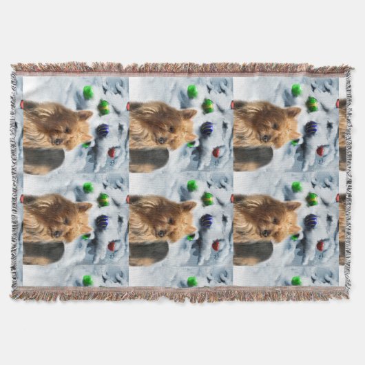 Australisch kerstfeest deken (Voorkant)