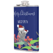 Australisch kerstfeest heupfles (Links)