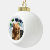 Australisch kerstfeest keramische bal ornament (Rechts)