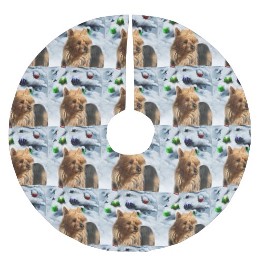 Australisch kerstfeest kerstboom rok (Voorkant)