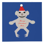Australisch kerstman Koala Beer - Aangepaste foto- Kubus (Voorkant)
