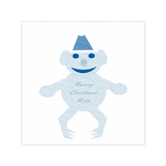 Australisch Kerstmis Koala Beer Self Inking Stamp Zelfinktende Stempel (Design)