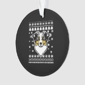 Australisch kerstShirt Shepherd Ornament (voorkant)