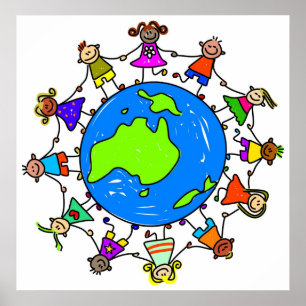 Australisch Kind Poster