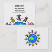 Australisch Kind Visitekaartje (Voorkant / Achterkant)