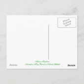 Australisch King Parrot Poster Briefkaart (Achterkant)