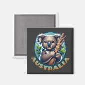 Australisch Koala Beer Magneet (Voorkant / Achterkant)