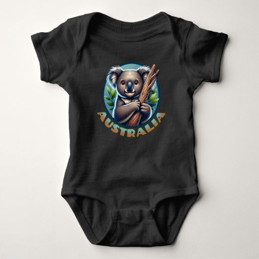 Australisch Koala Beer Romper (Voorkant)