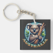 Australisch Koala Beer Sleutelhanger (voorkant)