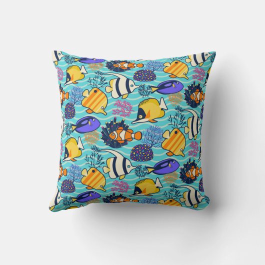 Australisch koraalrif kussen (Achterkant)