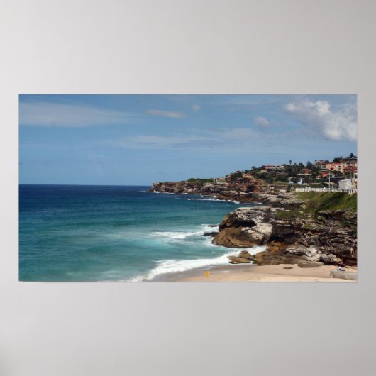 Australisch kustgebied Poster (Voorkant)