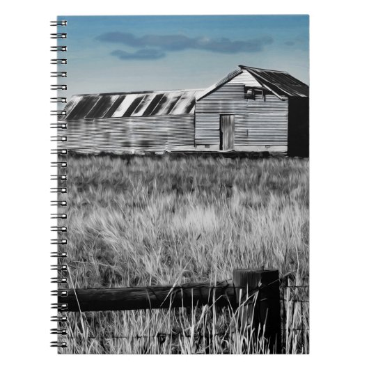 Australisch landelijk relikwie spiraal Notitieboek (Voorkant)