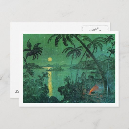 Australisch landschap briefkaart (Voorkant / Achterkant)