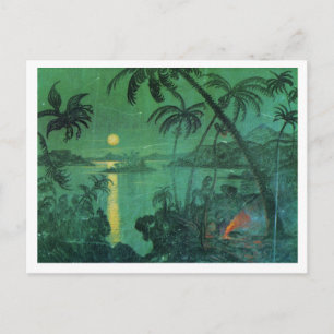 Australisch landschap briefkaart