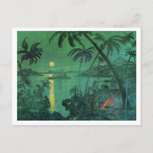 Australisch landschap briefkaart (Voorkant)