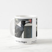 Australisch Magpie Koffiemok (Voorkant links)
