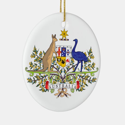 Australisch nationaal embleem keramisch ornament (Rechts)