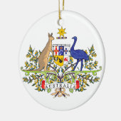 Australisch nationaal embleem keramisch ornament (Links)
