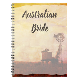 Australisch Notitieboek van de Bride Wedding Plann