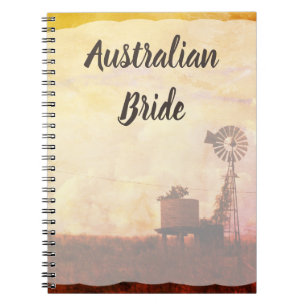 Australisch Notitieboek van de Bride Wedding Plann