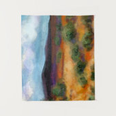 Australisch onderdrukkend landschap wandkleed (Voorkant)