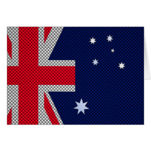 Australisch ontwerp in koolstofvezelchroomstijl