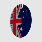 Australisch ontwerp in koolstofvezelchroomstijl ornament (voorkant)