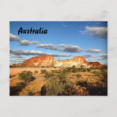 Australisch outback briefkaart (Voorkant)