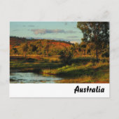 Australisch outback briefkaart (Voorkant)