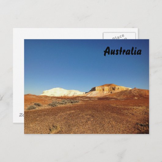 Australisch outback briefkaart (Voorkant / Achterkant)