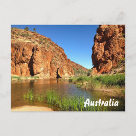 Australisch outback briefkaart