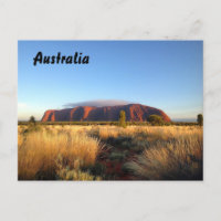 Australisch outback-briefkaart