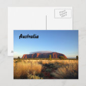 Australisch outback-briefkaart briefkaart (Voorkant / Achterkant)