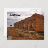 Australisch outback-briefkaart briefkaart (Voorkant / Achterkant)