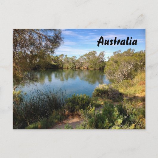 Australisch outback-briefkaart briefkaart (Voorkant)