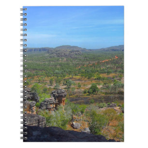 Australisch outback-notitieboek notitieboek