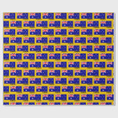 Australisch pakpapier, Australische vlagpatriot Cadeaupapier (Vlak)