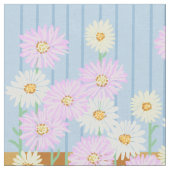 Australisch papier daises stof (Close Up)