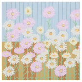 Australisch papier daises stof (Swatch)