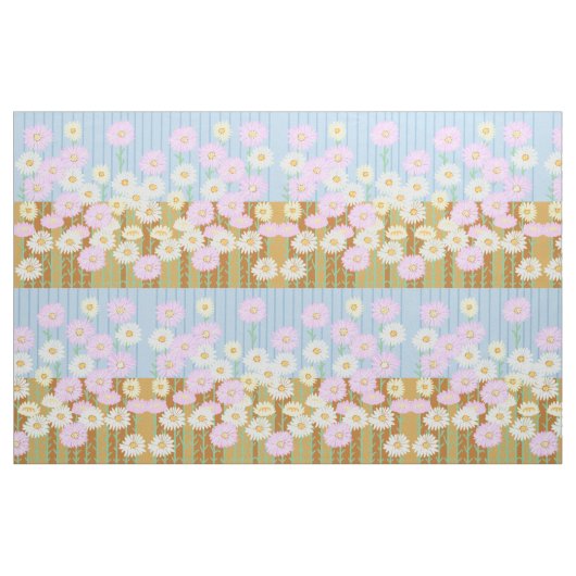 Australisch papier daises stof (Fat Quarter)