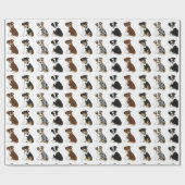 Australisch papierpap cadeaupapier (Vlak)