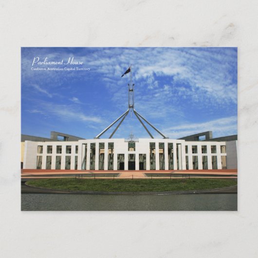 Australisch parlement House briefkaart (Voorkant)