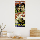 Australisch Poster ~ Island of Lost Mannen ~ 1939  (Keuken)