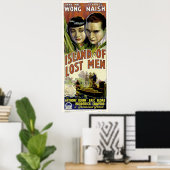 Australisch Poster ~ Island of Lost Mannen ~ 1939  (Thuiskantoor)