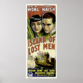 Australisch Poster ~ Island of Lost Mannen ~ 1939 (Voorkant)